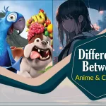 Difference Between anime and cartoon